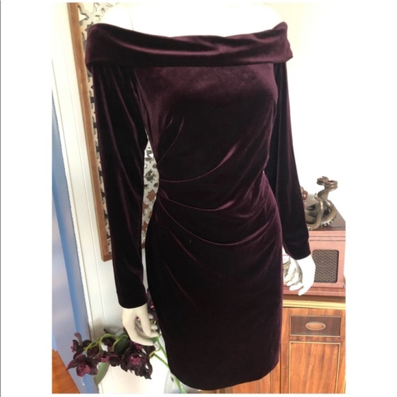 eliza j off the shoulder velvet dress Eliza J Off The Shoulder Trumpet Gown, $136 | Nordstrom